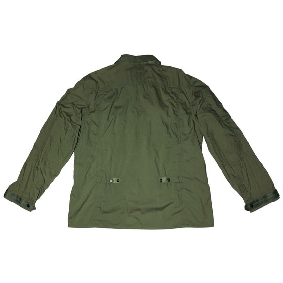 Ralph Lauren RLX Utility Cotton Poplin Jacket XL Green Epaulettes Lightweight - Picture 2 of 16